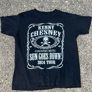 Authentic Kenny Chesney Sun Goes Down 2024 Double sided Tour shirt tee